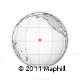 Outline Map of the Area around 2° 48' 4" N, 147° 49' 29" W, rectangular outline