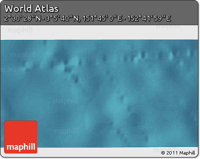 Satellite 3D Map of the Area around 2° 48' 4" N, 152° 13' 29" E