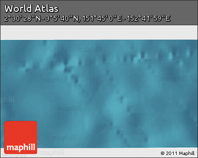 Satellite 3D Map of the Area around 2° 48' 4" N, 152° 13' 29" E