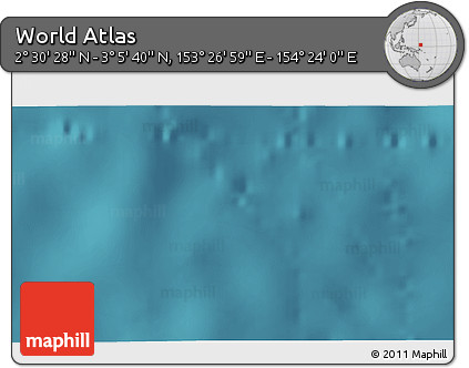 Satellite 3D Map of the Area around 2° 48' 4" N, 153° 55' 30" E