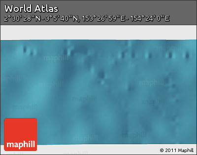 Satellite 3D Map of the Area around 2° 48' 4" N, 153° 55' 30" E