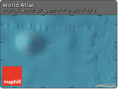 Satellite Map of the Area around 2° 48' 4" N, 155° 37' 30" E