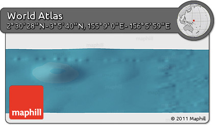 Satellite Panoramic Map of the Area around 2° 48' 4" N, 155° 37' 30" E
