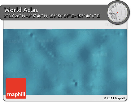 Satellite 3D Map of the Area around 2° 48' 4" N, 157° 19' 29" E