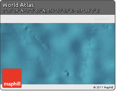 Satellite 3D Map of the Area around 2° 48' 4" N, 157° 19' 29" E