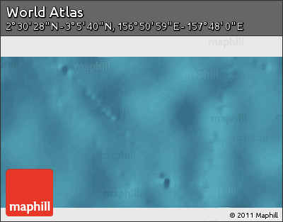 Satellite 3D Map of the Area around 2° 48' 4" N, 157° 19' 29" E