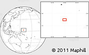 Blank Location Map of the area around 2° 48' 4" N, 159° 1' 30" E