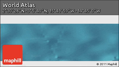 Satellite Panoramic Map of the Area around 2° 48' 4" N, 15° 13' 29" W