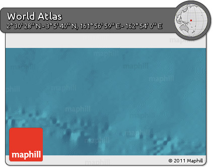 Satellite 3D Map of the Area around 2° 48' 4" N, 162° 25' 30" E