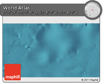 Satellite 3D Map of the Area around 2° 48' 4" N, 162° 16' 30" W