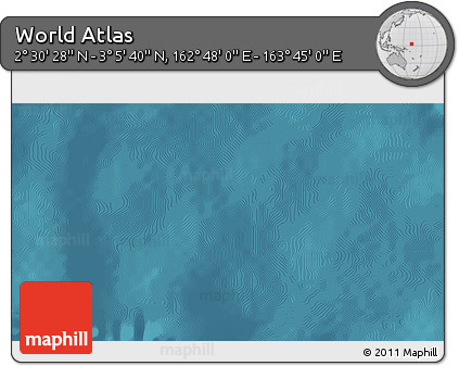 Satellite 3D Map of the Area around 2° 48' 4" N, 163° 16' 30" E