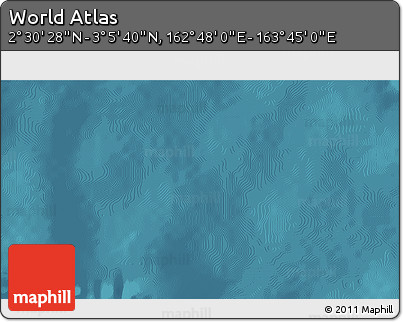 Satellite 3D Map of the Area around 2° 48' 4" N, 163° 16' 30" E