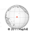 Outline Map of the Area around 2° 48' 4" N, 165° 40' 30" W, rectangular outline