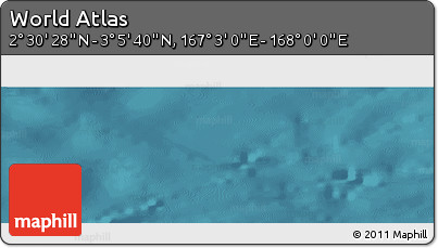Satellite Panoramic Map of the Area around 2° 48' 4" N, 167° 31' 30" E