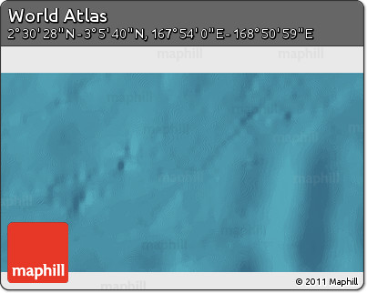Satellite 3D Map of the Area around 2° 48' 4" N, 168° 22' 30" E