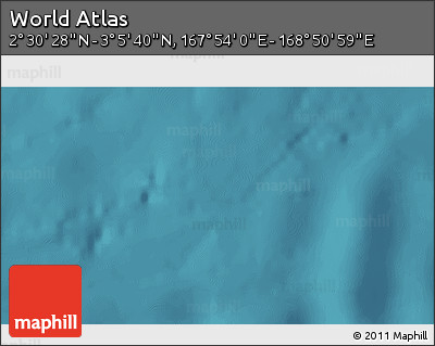 Satellite 3D Map of the Area around 2° 48' 4" N, 168° 22' 30" E