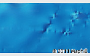 Physical 3D Map of the area around 2° 48' 4" N, 168° 13' 29" W