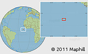 Savanna Style Location Map of the area around 2° 48' 4" N, 16° 55' 29" W