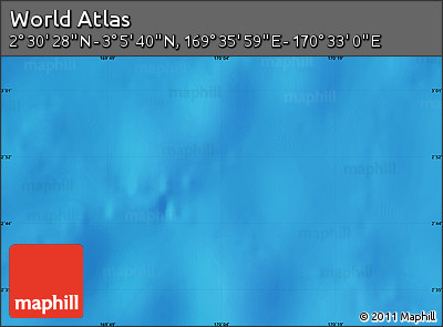 Physical Map of the Area around 2° 48' 4" N, 170° 4' 29" E