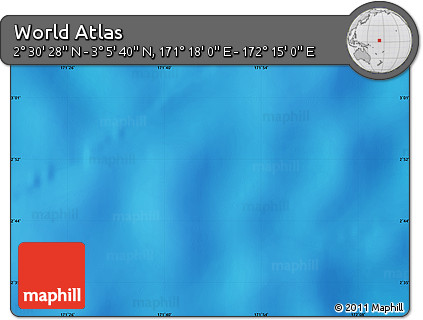 Physical Map of the Area around 2° 48' 4" N, 171° 46' 30" E