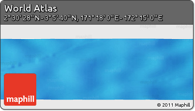 Physical Panoramic Map of the Area around 2° 48' 4" N, 171° 46' 30" E