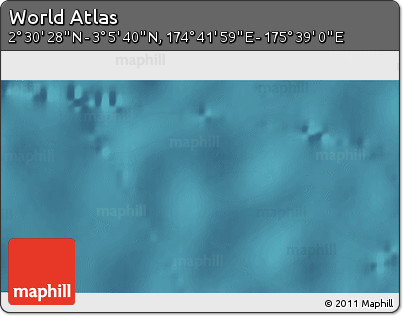 Satellite 3D Map of the Area around 2° 48' 4" N, 175° 10' 30" E