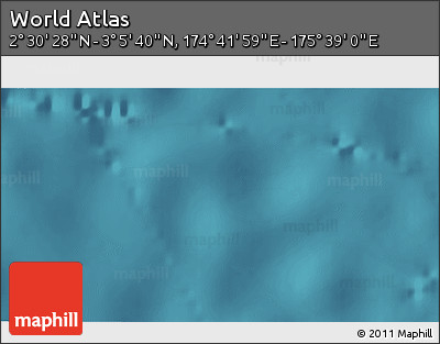 Satellite 3D Map of the Area around 2° 48' 4" N, 175° 10' 30" E