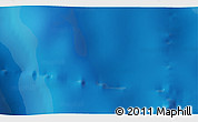Physical 3D Map of the area around 2° 48' 4" N, 176° 52' 30" E