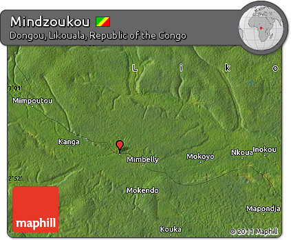 Satellite Map of Mindzoukou