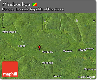 Satellite Map of Mindzoukou