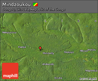 Satellite Map of Mindzoukou