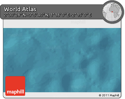 Satellite 3D Map of the Area around 2° 48' 4" N, 1° 46' 29" E