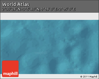 Satellite 3D Map of the Area around 2° 48' 4" N, 1° 46' 29" E