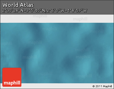 Satellite 3D Map of the Area around 2° 48' 4" N, 1° 37' 30" W