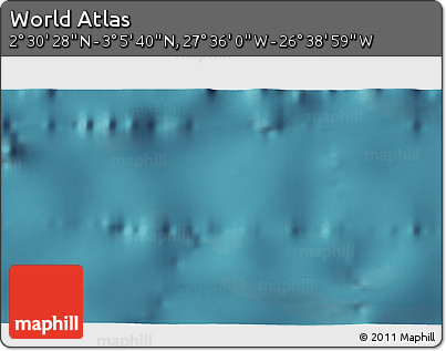 Satellite 3D Map of the Area around 2° 48' 4" N, 27° 7' 30" W