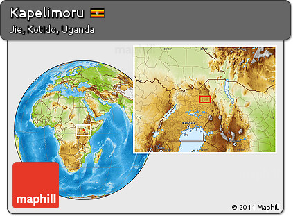 Physical Location Map of Kapelimoru