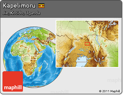 Physical Location Map of Kapelimoru