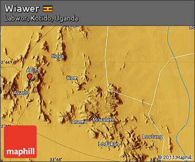 Physical Map of Wiawer