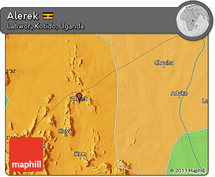 Political Map of Alerek