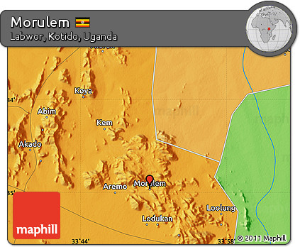Political Map of Morulem