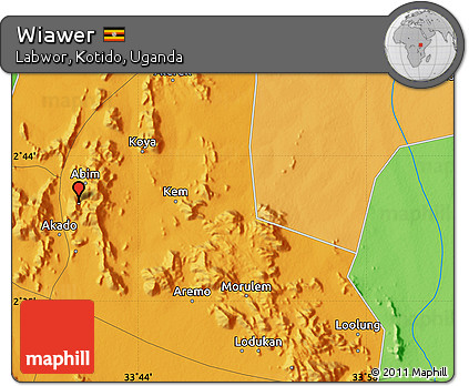 Political Map of Wiawer