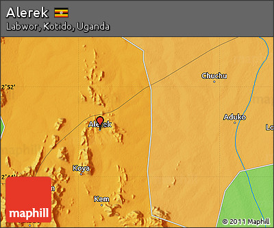 Political Map of Alerek