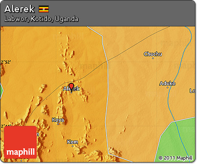 Political Map of Alerek