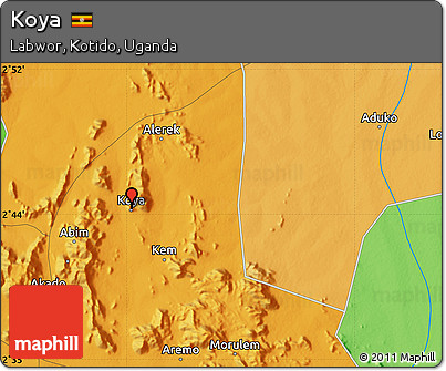 Political Map of Koya