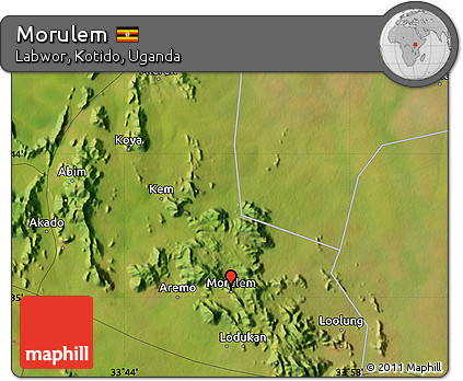 Satellite Map of Morulem