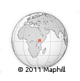 Outline Map of the Area around 2° 48' 4" N, 36° 37' 30" E, rectangular outline