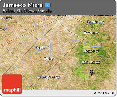 Satellite 3D Map of Jameeco Misra