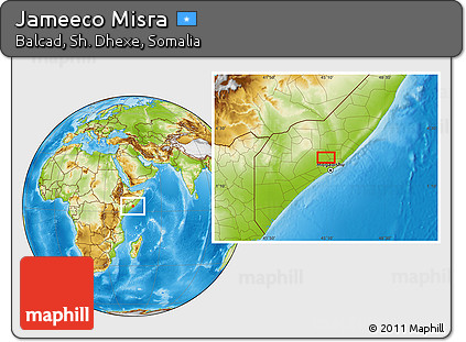 Physical Location Map of Jameeco Misra