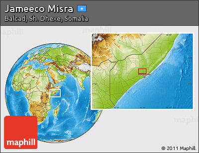 Physical Location Map of Jameeco Misra