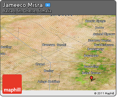 Satellite Panoramic Map of Jameeco Misra